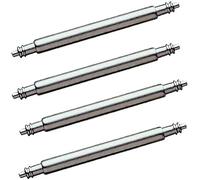 4 Stück 28mm Eichmüller Edelstahl Federstege Stifte 1,8mm Durchmesser für Uhren Armbänder