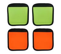 4 Stück Gepäckgriffabdeckungen, Gepäckanhänger, rutschfeste Griffabdeckungen, Kofferkennzeichnungen, Armlehnenabdeckungen Für Kinderwagen, Gepäckzubehör