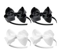 4 Stück Kinder-Schmetterlings-Stirnbänder, Kinder-Stirnbänder, Kinder-Haar-Accessoires, Schleifen-Dekorative Stirnbänder, Bekleidungszubehör, Haar-Accessoires