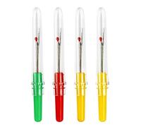 4-Stück Nähen Nahttrenner, Professional Groß & Klein Fadentrenner mit Schutzhülle zum Öffnen von Nähten und Säumen Nähgarn, Seam, Pfeiltrenner, für Nähte, offene Säume