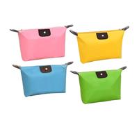 4 Stück Reisekosmetiktasche, Hautpflegeprodukt-Aufbewahrungstasche, Tragbare Kosmetiktasche, Damen-Kulturbeutel, Faltbare Tasche