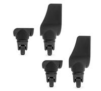 4 Stück Tragbare Kofferräder 360-Grad Drehung Leises Rollen Reisezubehör Für Geschäftsreisen Und Urlaub