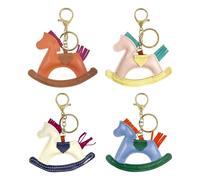 4 Stücke Er Pferd Schlüsselbund, Kreativer Personalisierter, Lustiger Pony -Schlüsselbund, Stilvolle Tasche Anhänger Ornament, Niedliche Schlüsselzubehör.