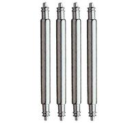 4 x 7 mm Eichmüller Edelstahl Federstege 1,5 mm Durchmesser Stifte für Uhren Armbänder