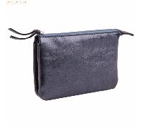 4 x Clairefontaine Tasche klein Leder mit 2 Fächern 13x9cm oil