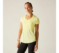 Dare 2b Trainingsshirt "Vigilant" in Gelb - Größe 40 | Damen Outdoor Tops Shirts
