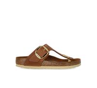 Birkenstock Damen Gizeh Big Buckle Zehentrenner, Braun (Cognac), 40 EU