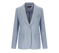 40 IT MAX MARA WEEKEND NALUT HELLBLAU EINREIHIGER BLAZER