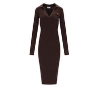40 MIDI-STRICKKLEID IN BRAUN VON ELISABETTA FRANCHI