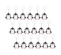 40 Stück-pack Pinguin Schlüsselanhänger für Junge Mädchen, Pvc, 40 Stück | Küchenanhänger, Tasche, Rucksack, Shower, Partygeschenke, Tierform, 40 Stück-pack, Robust, Dekorativ
