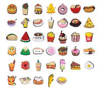 40 Stück Schuhzubehör In Lebensmittelform, Cartoon-Schuhzubehör, Niedliches Schuhzubehör, DIY-Schuhzubehör, Abnehmbares Schuhzubehör, Kinderschuhzubehör, Schuhzubehör