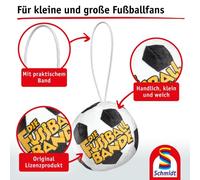 4001504422929 Schmidt Spiele Die Fussballbande, Fußball, 7 cm, Anhänger, 6 Stück im Polybeutel Bunt