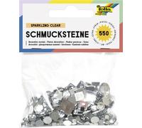 FOLIA Folia Schmucksteine SPARKLING CLEAR, 550 Stück