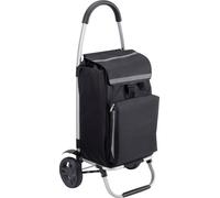 4004646203968 Metafranc Metafranc WU6816800 Einkaufstrolley (B x H x T) 45 x 103 x 36cm Schwarz/Grau