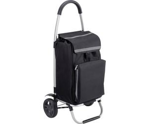 4004646203968 Metafranc Metafranc WU6816800 Einkaufstrolley (B x H x T) 45 x 103 x 36cm Schwarz/Grau