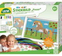 4006942871308 Simm Spielwaren GmbH Stickbild Pferd, Faltschachtel