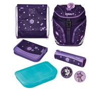4008110283883 Herlitz Herlitz Grundschulrucksack SoftLight Plus Space Girl 20 Liter befüllt Violett