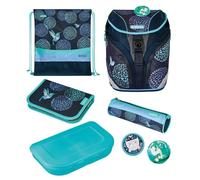 4008110283951 Herlitz Herlitz Grundschulrucksack SoftLight Plus Bloomy Birds 20 Liter befüllt Blau