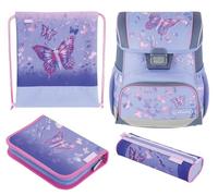 4008110370866 Herlitz Herlitz Schulranzen Loop Plus Butterfly Paradise