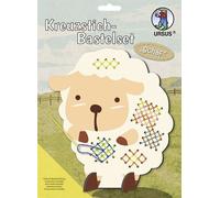 4008525228493 Ludwig Bähr URSUS Sticken Kreuzstich-Bastelset Schaf Bunt