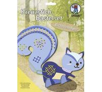 4008525228516 Ludwig Bähr URSUS Sticken Kreuzstich-Bastelset Eichhörnchen Bunt