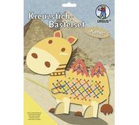 4008525228578 Ludwig Bähr URSUS Sticken Kreuzstich-Bastelset Kamel Bunt