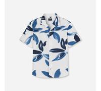 OLYMP Casual Regular Fit Hemd Kurzarm weiss