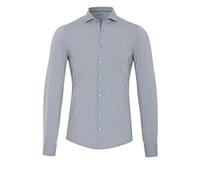 Pure Slim Fit Hemd Langarm Haifischkragen Stretch Struktur h... 44