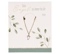 4036526772356 Butzon & Bercker Metall-Kette - Dein Engel sei immer bei dir Lichtgrau