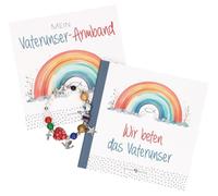 4036526780733 Butzon & Bercker Geschenkset - Mein Vaterunser-Armband Weiß/Lachs