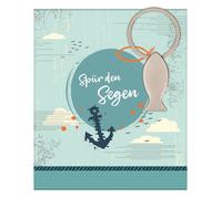 Butzon & Bercker Fisch-Schlüsselanhänger - Spür den Segen