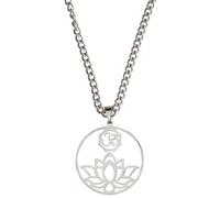 Halskette 'Om Lotus' Edelstahl / Bei Hugendubel