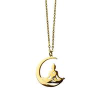 Saraswati Halskette 'Buddha Moon'