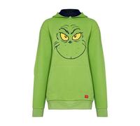 4060946846991 Thalia Hoodie The Grinch, Gr. S-M Grün/Moosgrün