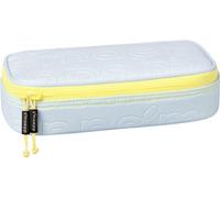 Brunnen Schlampermäppchen s'maepp XL „Neo“ – 1 Klappe – Gelb/Hellblau – 22 x 11 x 6 cm