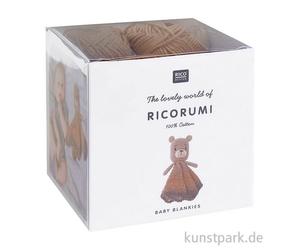 4065166035620 RICO-Design tap Ricorumi Häkel-Set "Baby Blankies - Teddy", mit Füllwatte