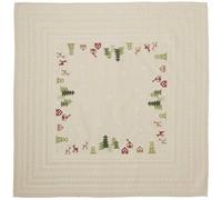 Rico Design GmbH & Co.KG Stickpackung Gezählter Kreuzstich, Tischdecke Winterlandschaft, 90x90cm