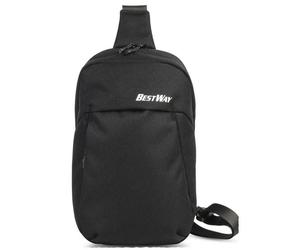 4066237036607 Heinrich Sieber BESTWAY® Rucksack Sling Bag, schwarz, 4 Liter Schwarz