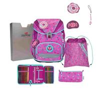 4068566002445 Undercover GmbH DerDieDas Schulranzen Set ErgoFlex Superlight, Schulranzen Set, 5tlg, Sweet Sprinkles