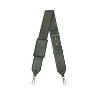 407-Shoulder Straps long -SMALL ACCESSOIRES SHEEP NATURAL-cypress green