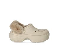 Crocs Crocs "Stomp Lined" in Creme - Größe 41/42 | Damen Pantoletten