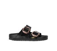 41 BIRKENSTOCK ARIZONA BIG BUCKLE HIGH SHINE SCHWARZE SANDALE