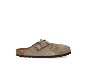42 BIRKENSTOCK BOSTON SOFT FOOTBED TAUPE UNISEX CLOG