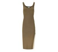 42 IT ELISABETTA FRANCHI BEIGE MIDI STRICKKLEID