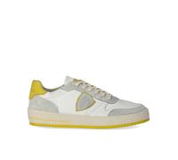 42 PHILIPPE MODEL NICE WEISS GELB SNEAKER
