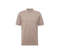 Drykorn Slim Fit Poloshirt Modell 'Triton' in Hellbraun, Größe XXL
