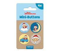 4251901506764 Trötsch Verlag GmbH & Co. KG Trötsch Unser Sandmännchen Mini-Buttons 4er Set Sandmann