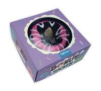 Trötsch Donut Socken lila: Lustige Socken Geburtstagsgeschenk