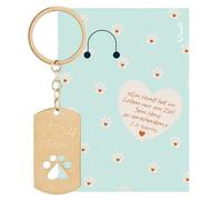 4255753500864 St. Benno Schlüsselanhänger » Herz auf 4 Pfoten«