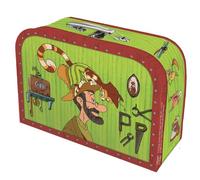 4260500164817 TRÖTSCH Pettersson und Findus Kinderkoffer klein, Pappkoffer, Koffer aus Pappe, Geschenk Verpackung, Gutschein Verpackung,Spielkoffer, Metallgriff und Metallhenkel, Reisekoffer Kinder